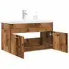 Image de vidaXL Ensemble de meubles salle de bain 2 pcs bois d'ingénierie