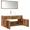 Image de vidaXL Ensemble de meubles salle de bain 3 pcs bois d'ingénierie