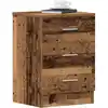 Image de vidaXL Table de chevet vieux bois 38x35x55 cm bois d'ingénierie
