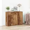 Image de vidaXL Buffet vieux bois 88x30x70 cm bois d'ingénierie