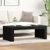 Image de vidaXL Table basse Chêne noir 102 x 50 x 35 cm Bois d'ingénierie