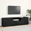 Image de vidaXL Meuble TV avec tiroir 140 x 35 x 40 cm Bois d'ingénierie