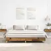 Image de vidaXL Cadre de lit sans matelas vieux bois 200x200 cm bois ingénierie