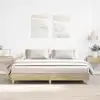 Image de vidaXL Cadre de lit sans matelas chêne sonoma 180x200 cm