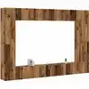 Image de vidaXL Ensemble de meuble TV mural 8 pcs vieux bois bois d'ingénierie