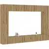 Image de vidaXL Ensemble de meuble TV mural 8 pcs chêne artisanal