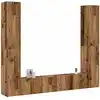 Image de vidaXL Meubles TV muraux 6 pcs vieux bois bois d'ingénierie