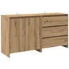 Image de vidaXL Buffet 2 pcs chêne artisanal bois d'ingénierie