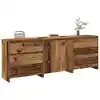 Image de vidaXL Buffet 3 pcs vieux bois bois d'ingénierie