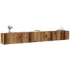 Image de vidaXL Ensemble de meuble TV mural 3 pcs vieux bois bois d'ingénierie