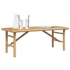 Image de vidaXL Table basse Marron 110 x 50 x 43 cm Bambou
