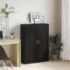 Image de vidaXL Bibliothèque Chêne noir 82,5 x 30,5 x 115 cm Bois d'ingénierie