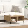Image de vidaXL Table basse Chêne artisanal 60 x 60 x 30 cm