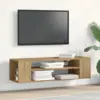 Image de vidaXL Meuble TV artisian oak 100 x 30 x 26,5 cm Bois d'ingénierie