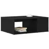 Image de vidaXL Salontafel Zwart Eiken 90 x 67 x 33 cm Bewerkt hout