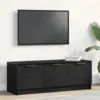 Image de vidaXL Meuble TV Chêne noir 102 x 35 x 36,5 cm Bois d'ingénierie