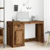Image de vidaXL Bureau Bois Ancien 50 x 115 x 75 cm Bois d'ingénierie
