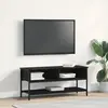 Image de vidaXL Ensemble meuble TV Montage mural Chêne noir 100 x 35 x 45 cm