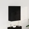 Image de vidaXL Meuble mural Chêne noir 69,5 x 34 x 90 cm Bois d'ingénierie
