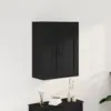 Image de vidaXL Meuble mural Chêne noir 69,5 x 34 x 90 cm Bois d'ingénierie
