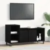 Image de vidaXL Ensemble meuble TV Montage mural Chêne noir 100 x 35 x 55 cm