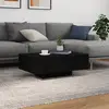 Image de vidaXL Table basse Chêne noir 85 x 55 x 31 cm Bois d'ingénierie