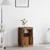 Image de vidaXL Buffet LED Bois ancien 41 x 37 x 67 cm Bois d'ingénierie