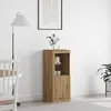 Image de vidaXL Buffet LED Chêne artisanal 41 x 37 x 100 cm Bois d'ingénierie
