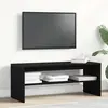 Image de vidaXL Meuble TV chêne noir 100x40x40 cm bois d'ingénierie