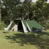 Image de vidaXL Tente Tipi avec toit Vert 660 x 456 x 200 cm taffetas