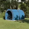 Image de vidaXL Tente de rangement pour vélos Bleu 256 x 222 x 182 cm taffetas