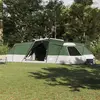 Image de vidaXL Tente familiale avec toit Vert 833 x 585 x 216 cm taffetas