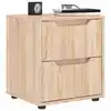 Image de vidaXL Table de chevet VISNES chêne sonoma 45x40x50 cm bois ingénierie