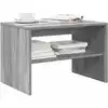 Image de vidaXL Meuble TV sonoma gris 60x40x40 cm bois d'ingénierie