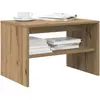 Image de vidaXL Meuble TV chêne artisanal 60x40x40 cm bois d'ingénierie