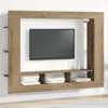 Image de vidaXL Meuble TV chêne artisanal 152 x 22 x 113 cm Bois d'ingénierie