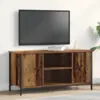 Image de vidaXL Meuble TV Bois ancien 100 x 40 x 50 cm Bois d'ingénierie
