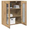 Image de vidaXL Wandkast Artisan Eiken 69,5 x 34 x 90 cm Bewerkt hout