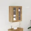 Image de vidaXL Meuble mural Chêne artisanal 69,5 x 34 x 90 cm