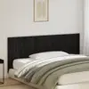Image de vidaXL Tête de lit Chêne noir 160 x 1,5 x 80,5 cm Bois d'ingénierie