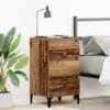 Image de vidaXL Cabinet de chevet Bois ancien 45 x 35 x 44 cm Bois d'ingénierie