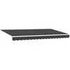 Image de vidaXL Auvent rétractable Anthracite 400 x 200 cm