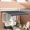 Image de vidaXL Cadre d'auvent Anthracite 350 x 250 cm