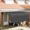 Image de vidaXL Auvent rétractable Anthracite 400 × 300 cm