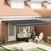 Image de vidaXL Cadre d'auvent Anthracite 450 × 300 cm