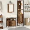 Image de vidaXL Ensemble de mobilier de salle de bain 3 pcs Bois ancien