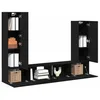 Image de vidaXL Ensemble meuble TV 6 pc Chêne noir Bois d'ingénierie