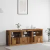 Image de vidaXL Buffet LED Bois Ancien 181 x 37 x 67 cm Bois d'ingénierie