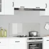 Image de vidaXL Crédence de cuisine Transparent 110 x 40 cm verre trempé