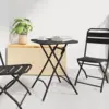 Image de vidaXL Table bistrot Anthracite 55 x 55 x 72,5 cm